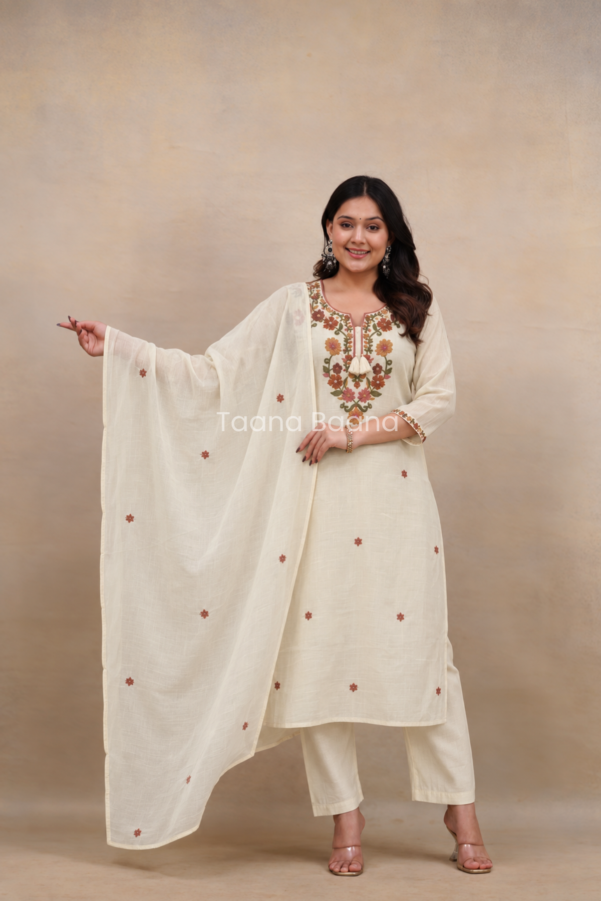 Dupatta Pant Set