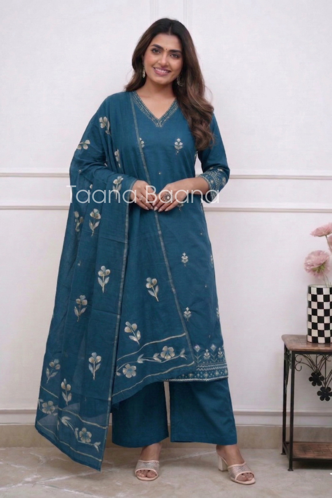 Dupatta Pant Set