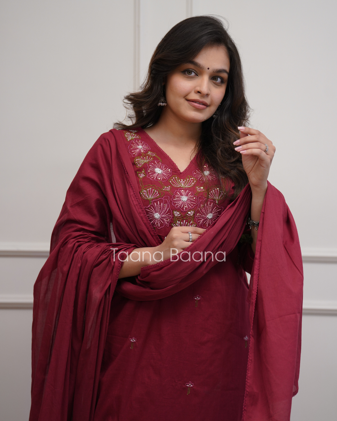 Dupatta Pant Set