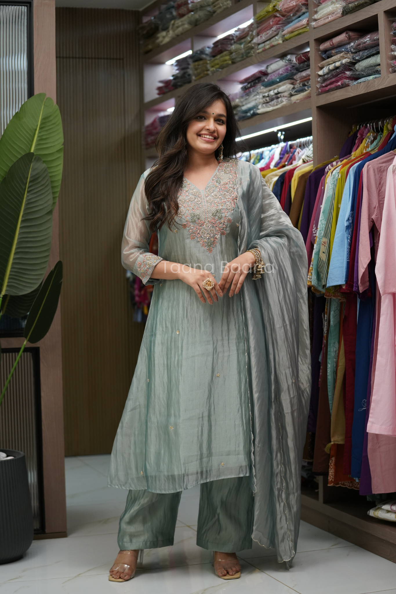 Dupatta Pant Set