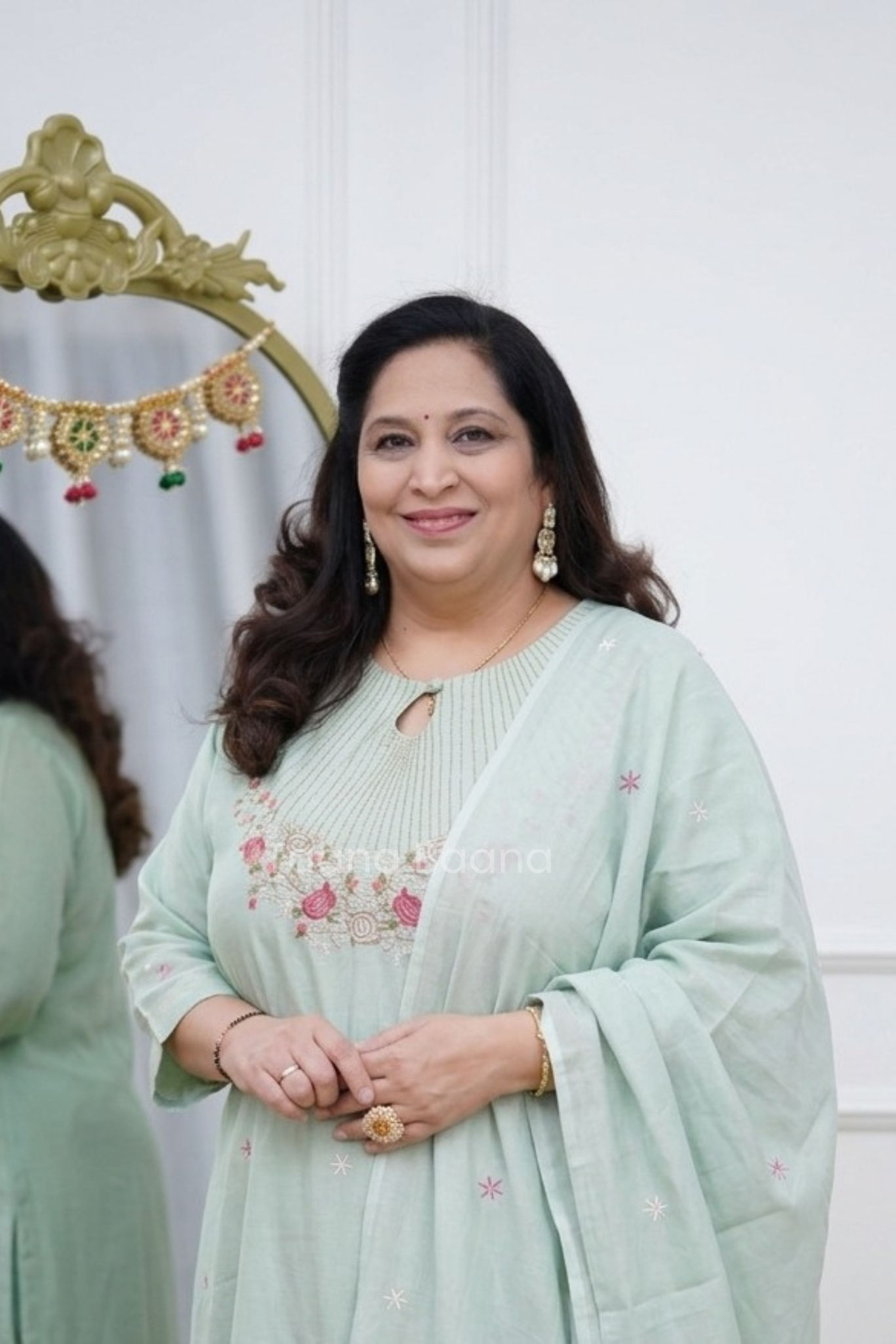 Dupatta Pant Set