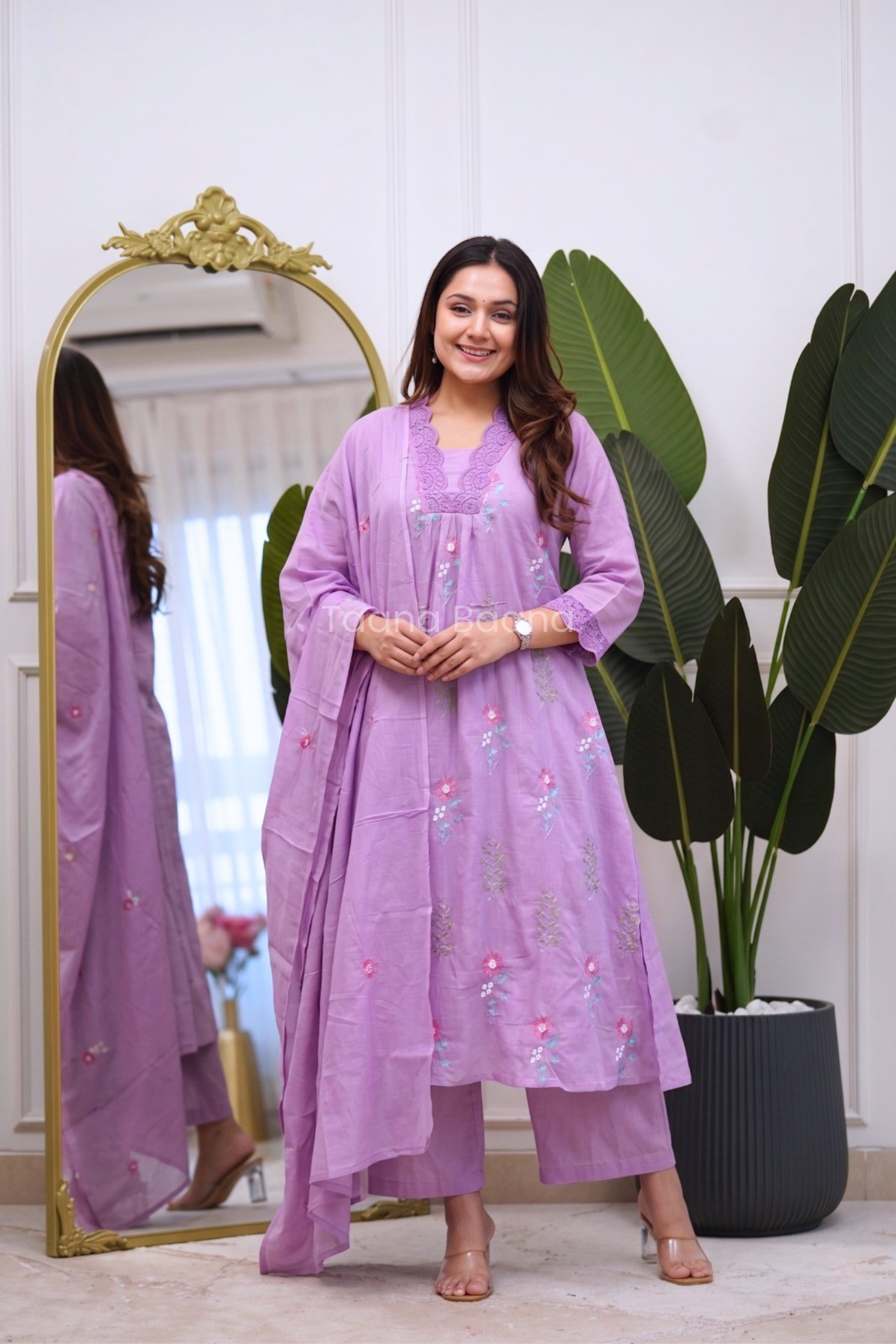Dupatta Pant Set