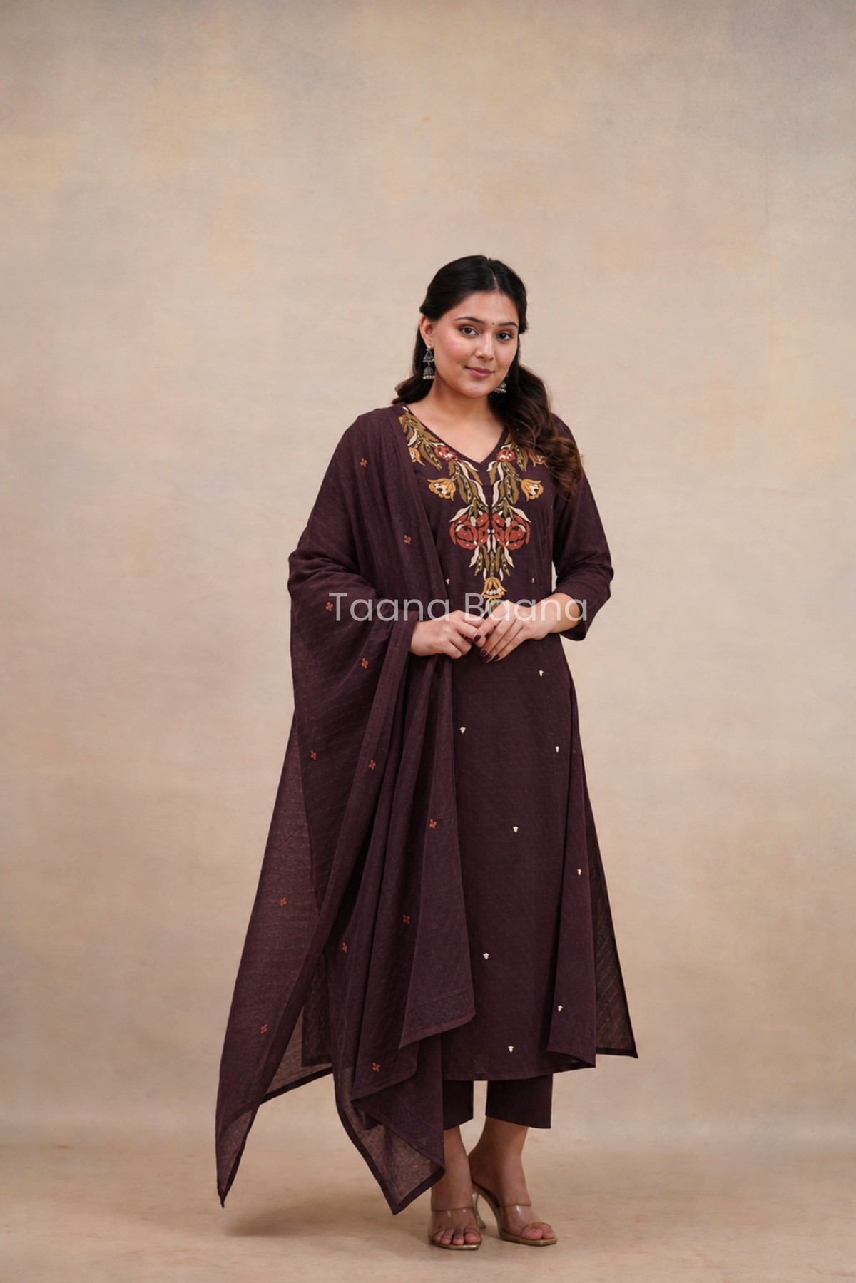 Dupatta Pant Set