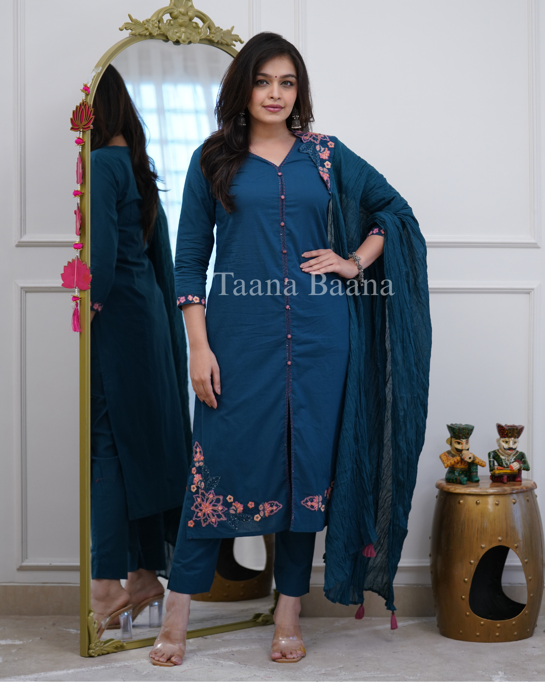 Dupatta Pant Set