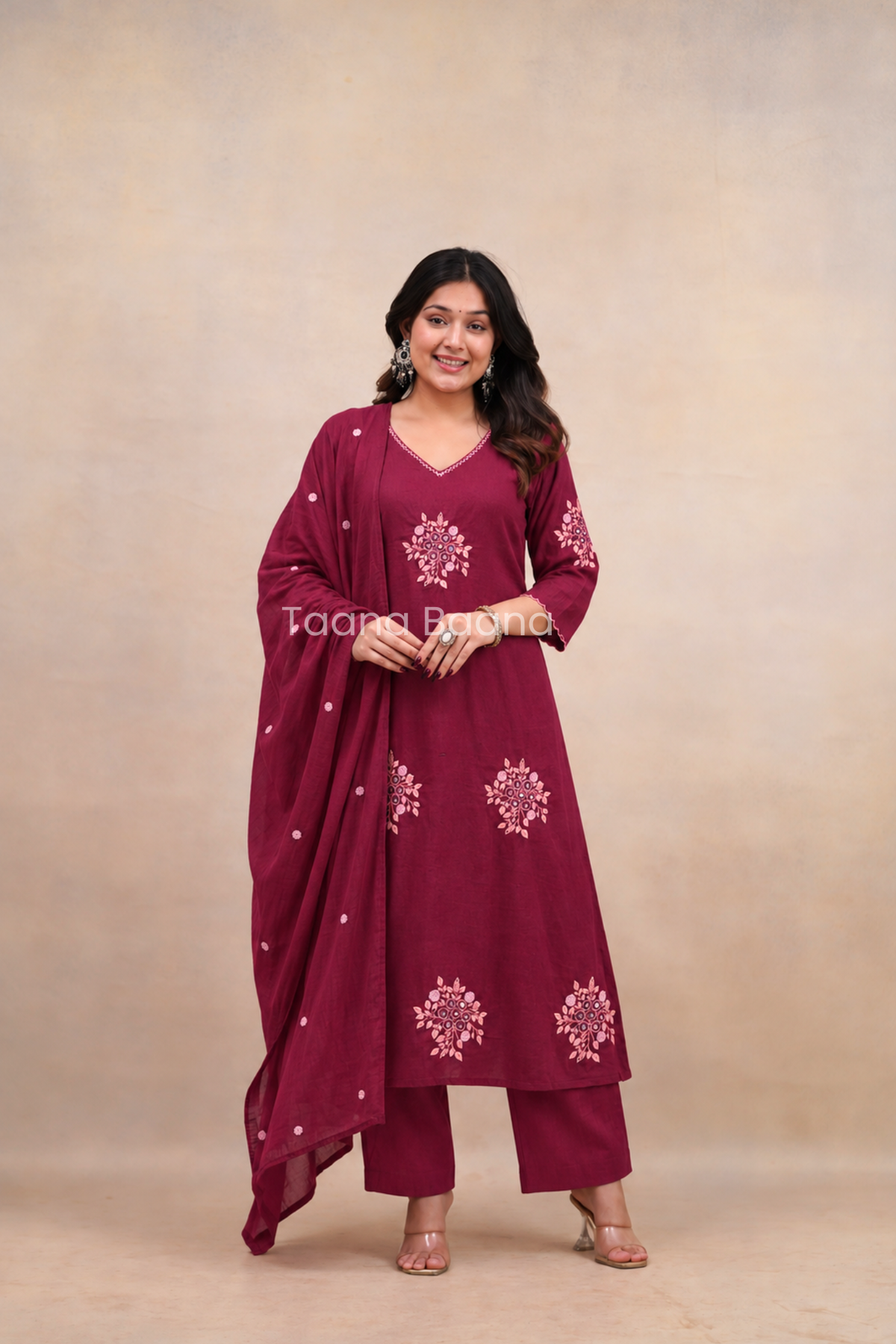 Dupatta Pant Set