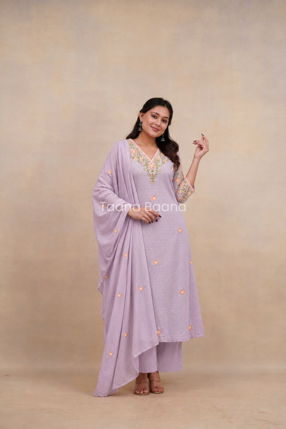 Dupatta Pant Set