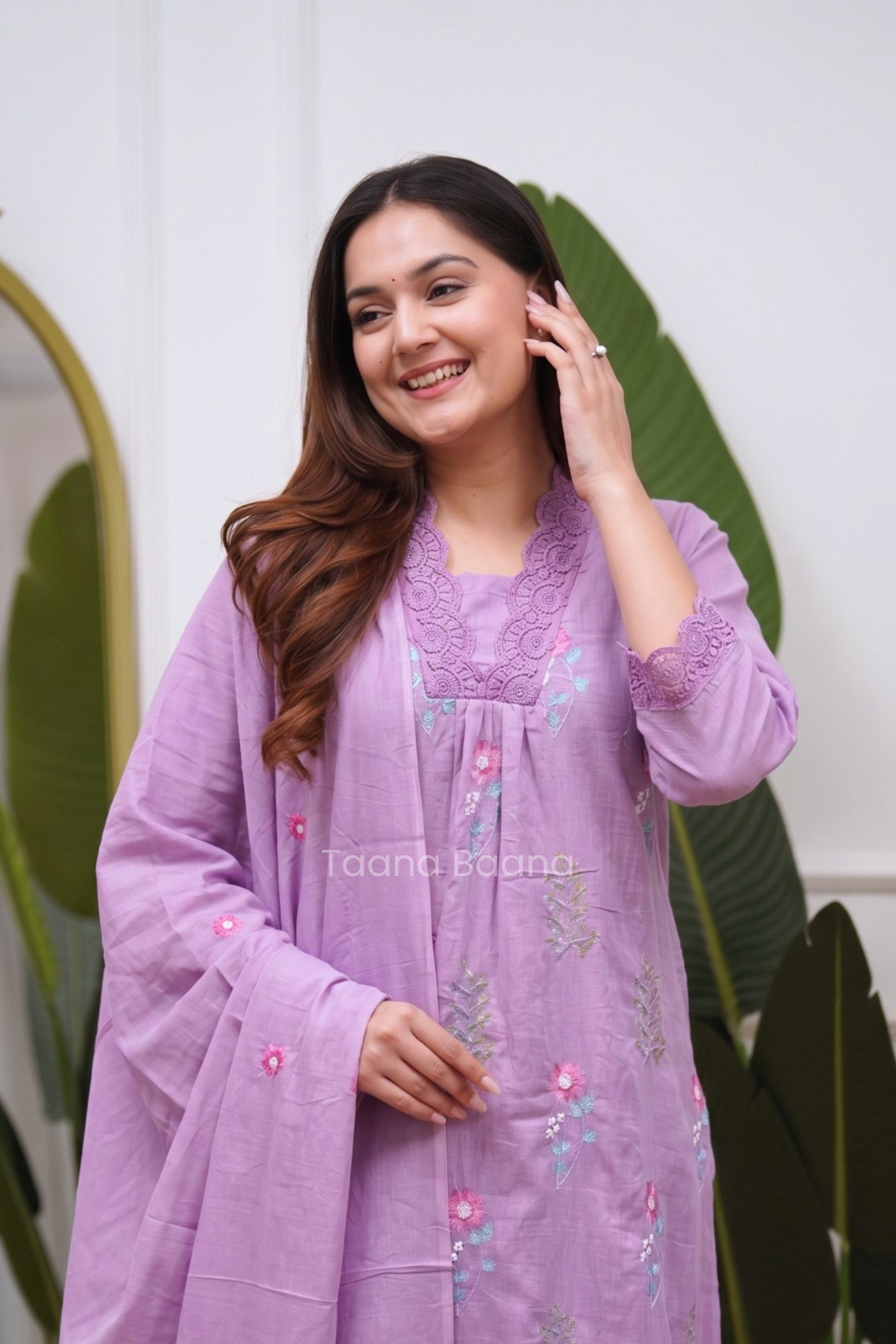 Dupatta Pant Set