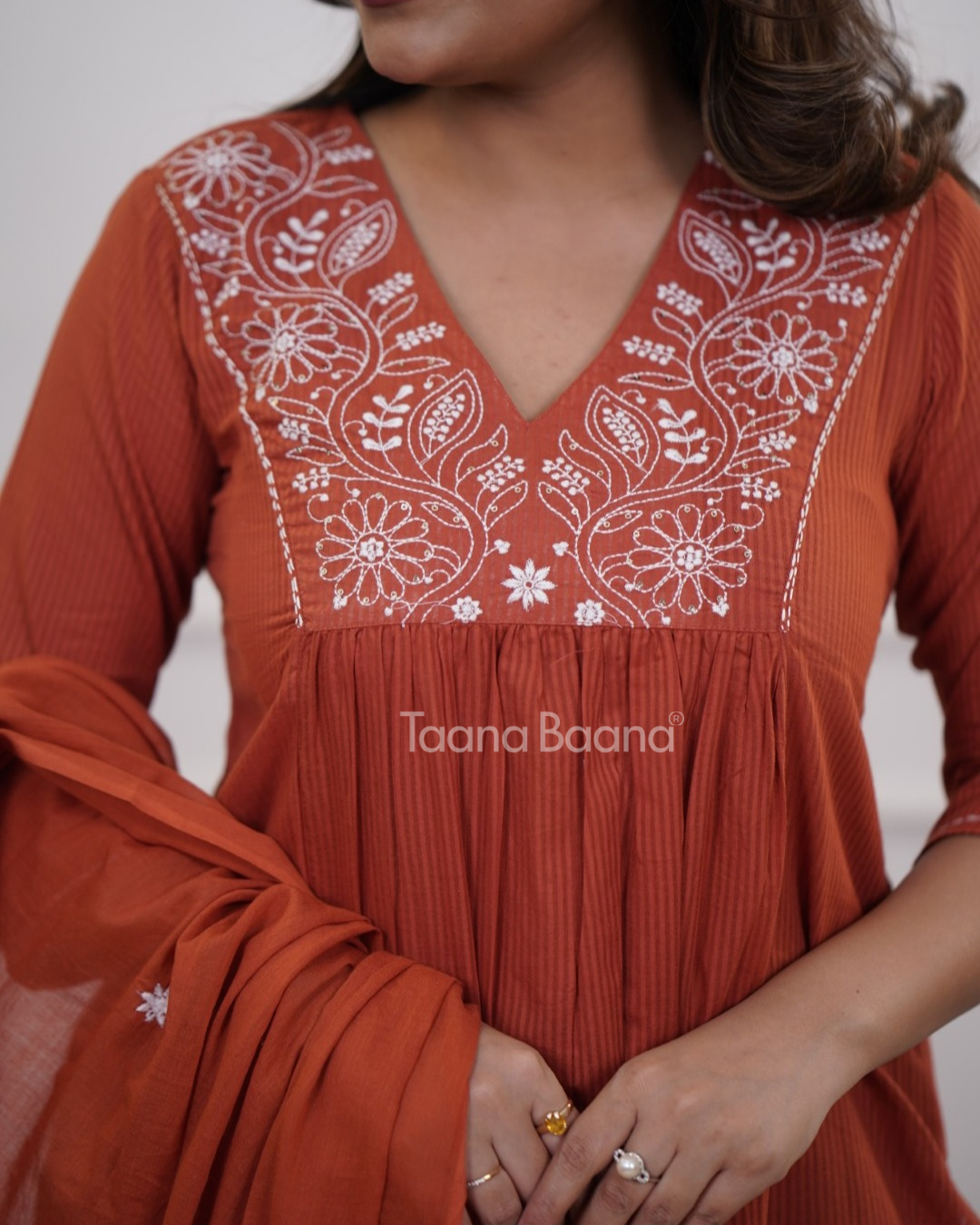 Dupatta Pant Set