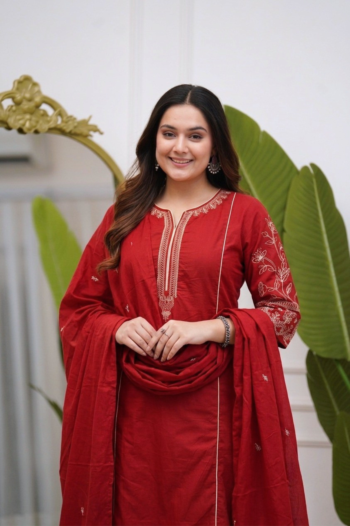 Dupatta Pant Set