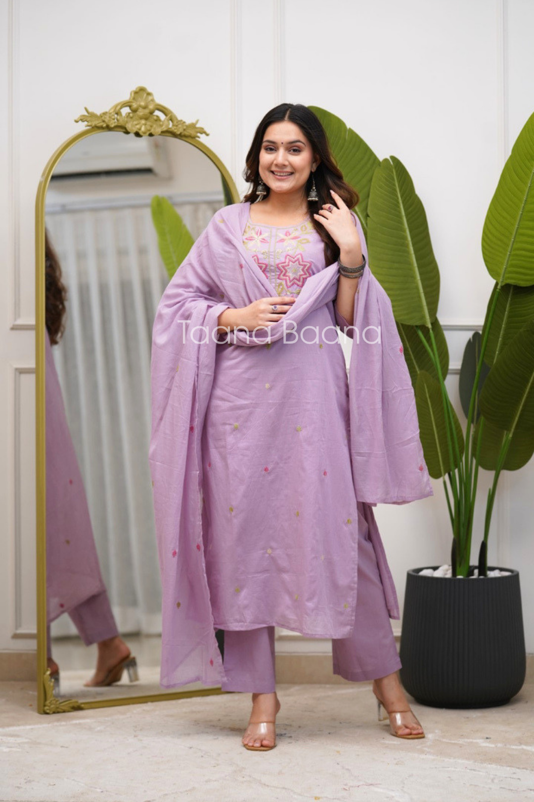 Dupatta Pant Set
