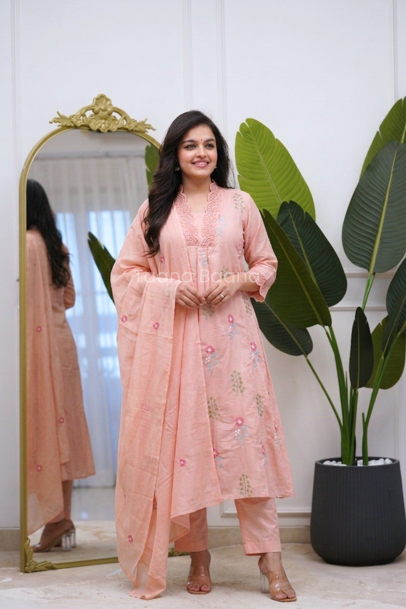 Dupatta Pant Set