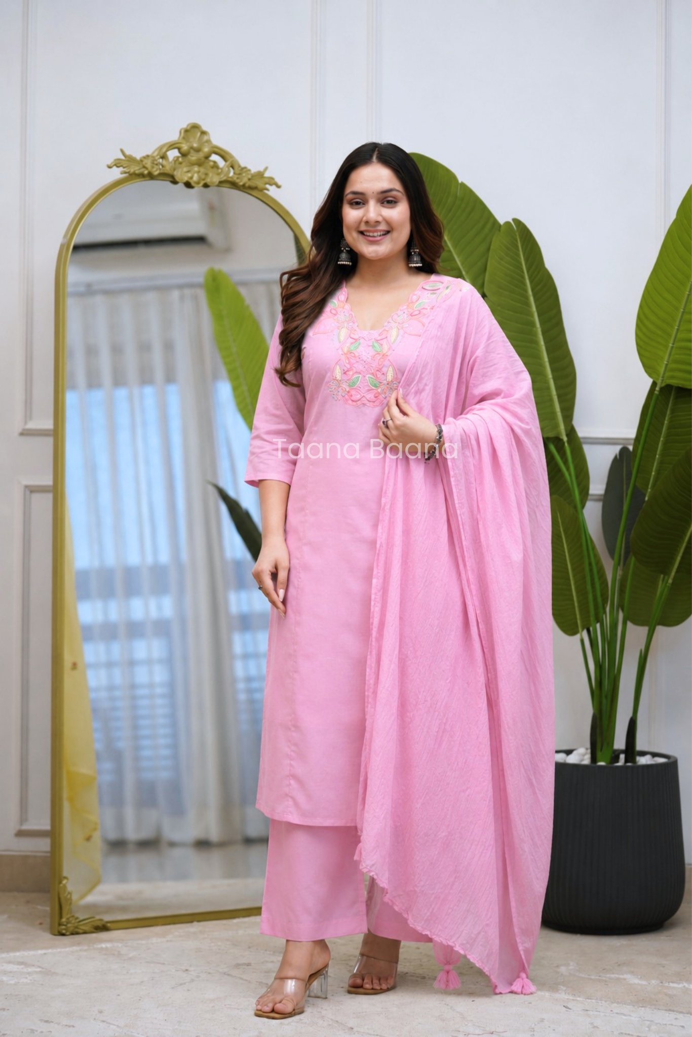 Dupatta Pant Set
