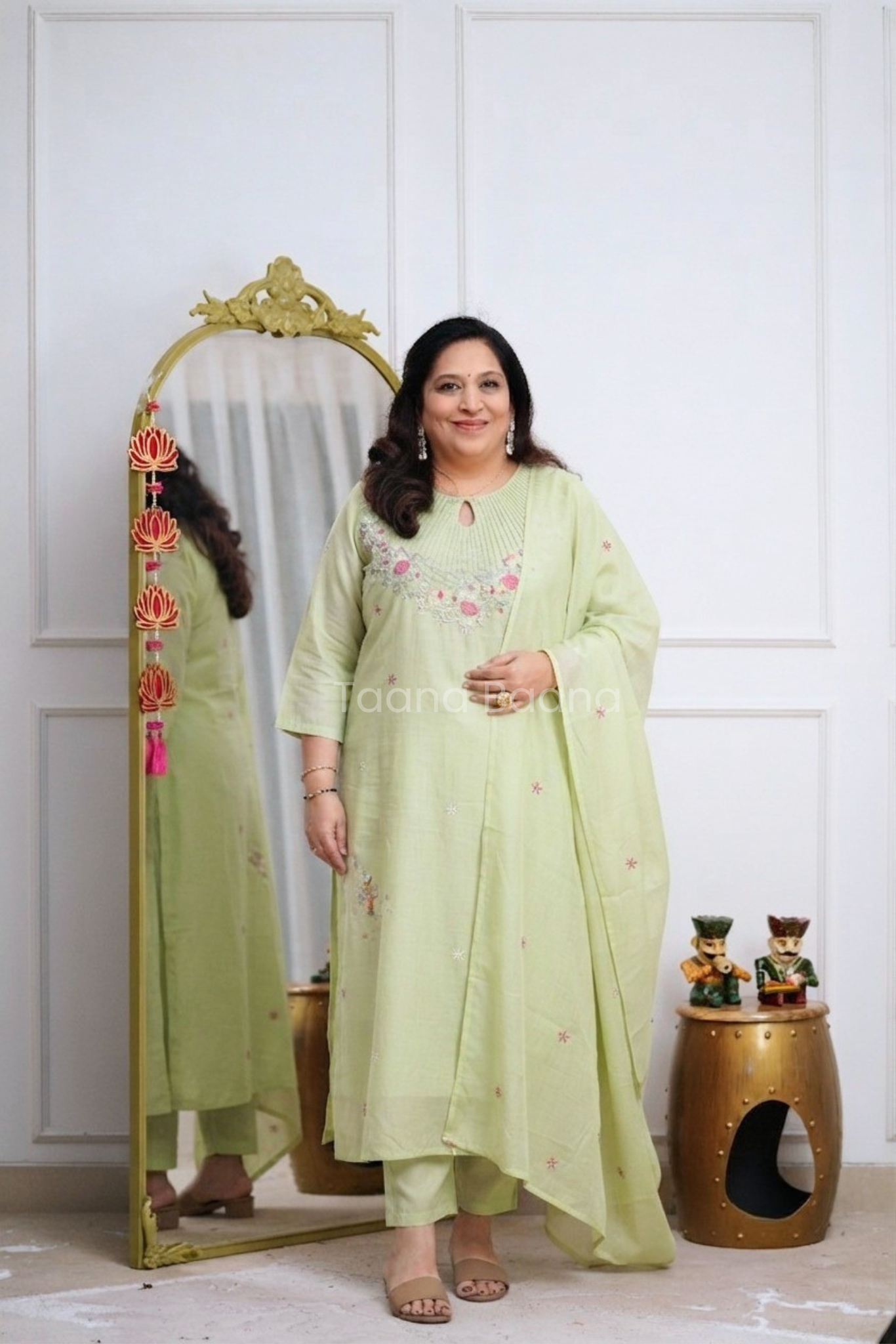 Dupatta Pant Set