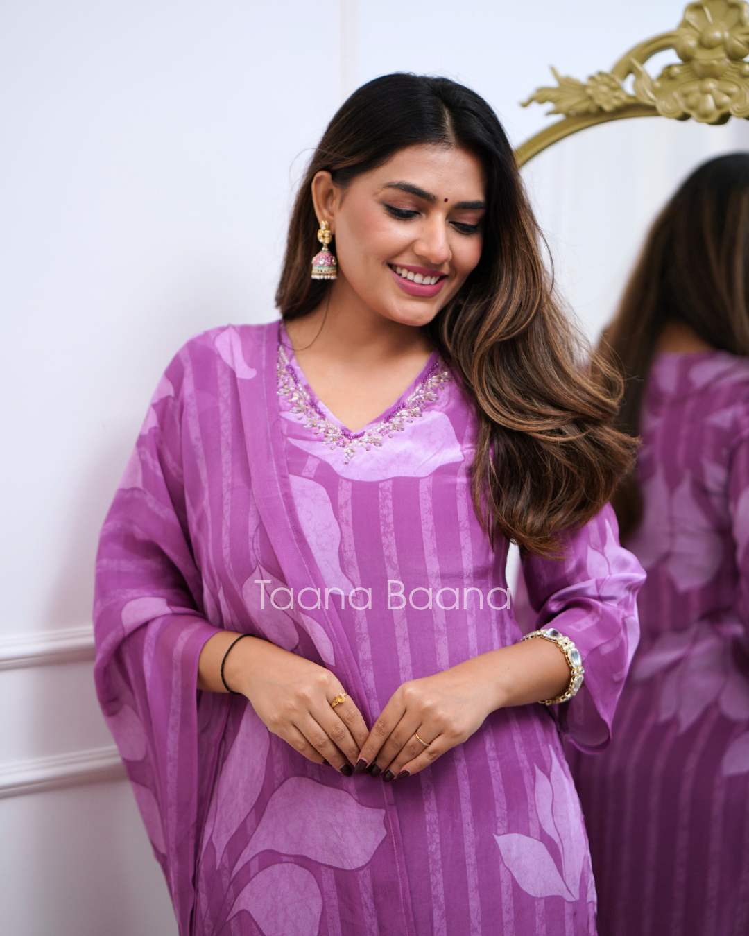 Dupatta Pant Set