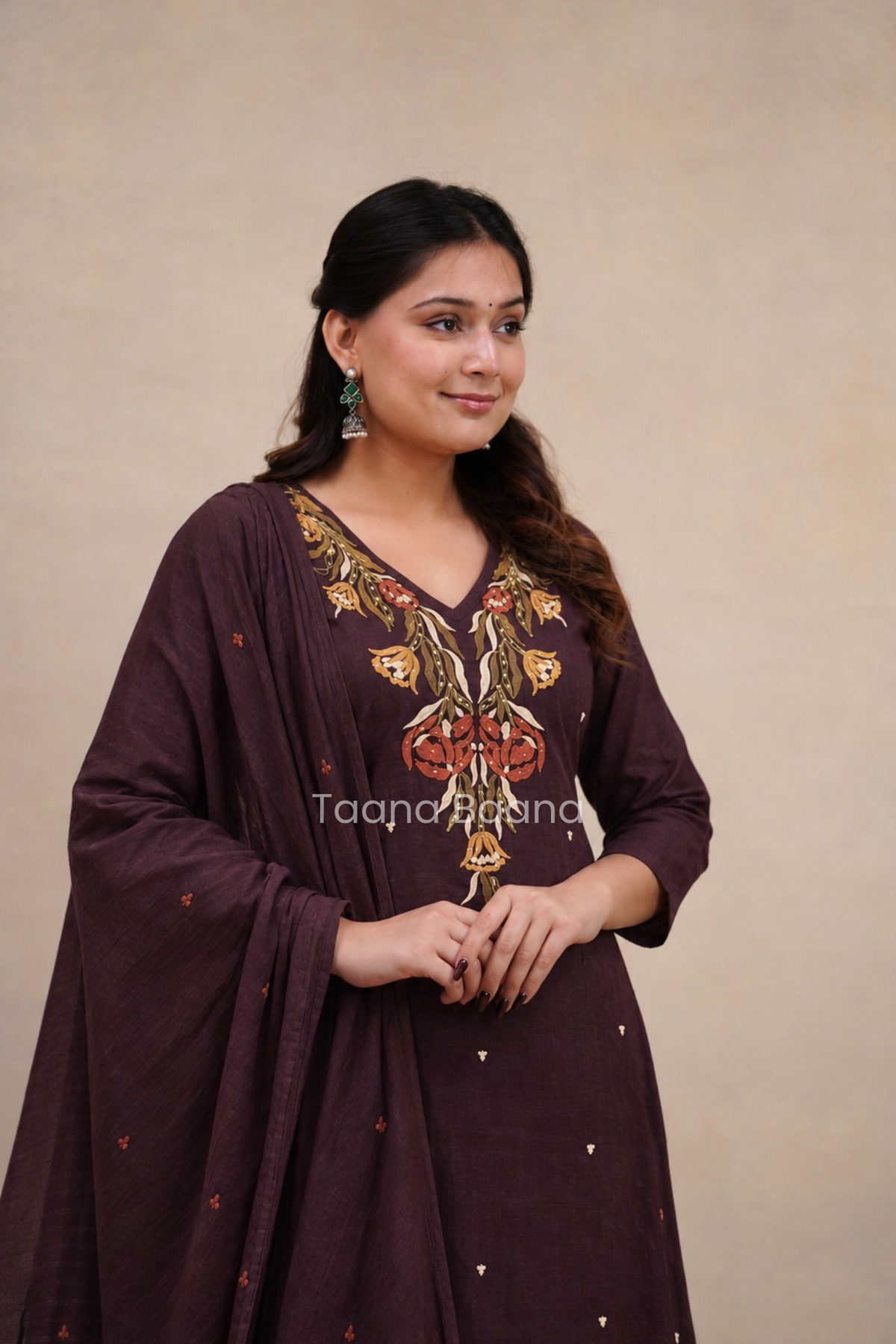 Dupatta Pant Set