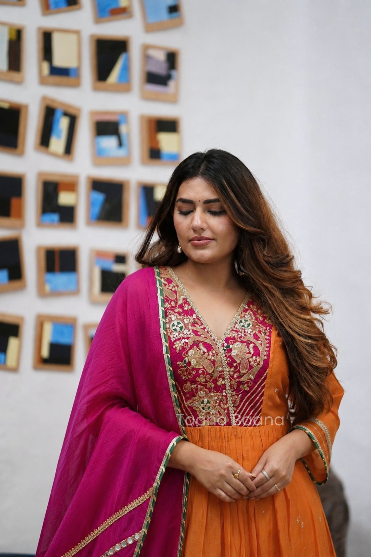 Dupatta Pant Set