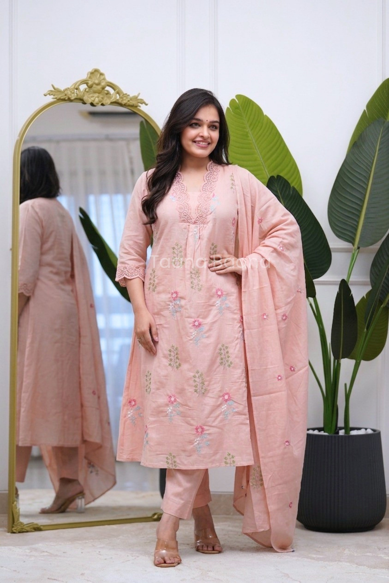Dupatta Pant Set