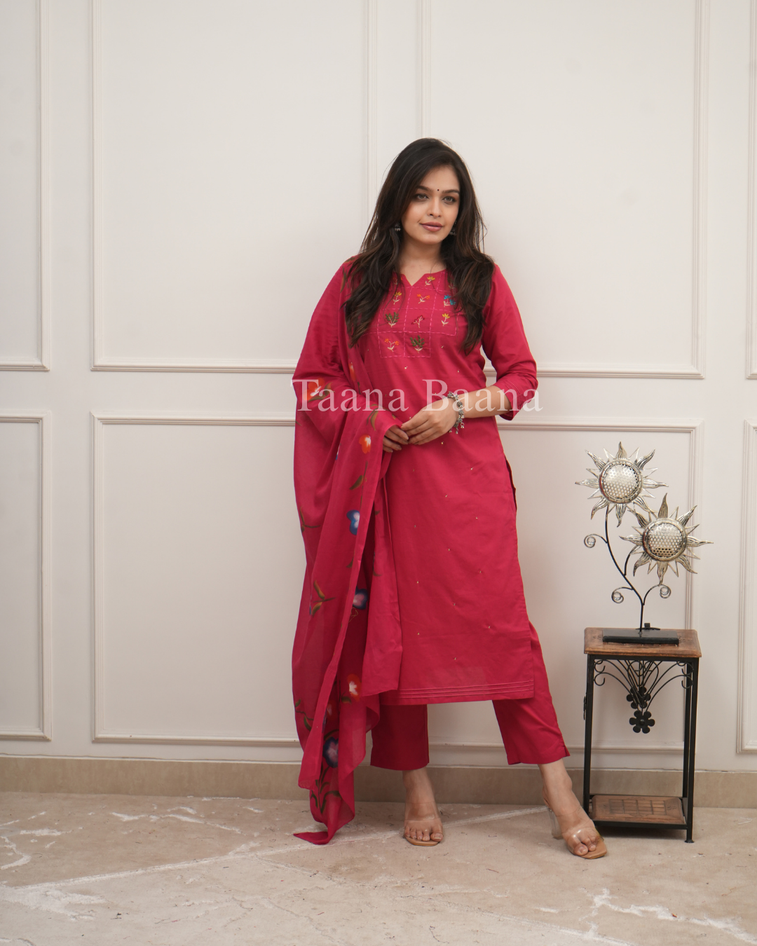 Dupatta Pant Set