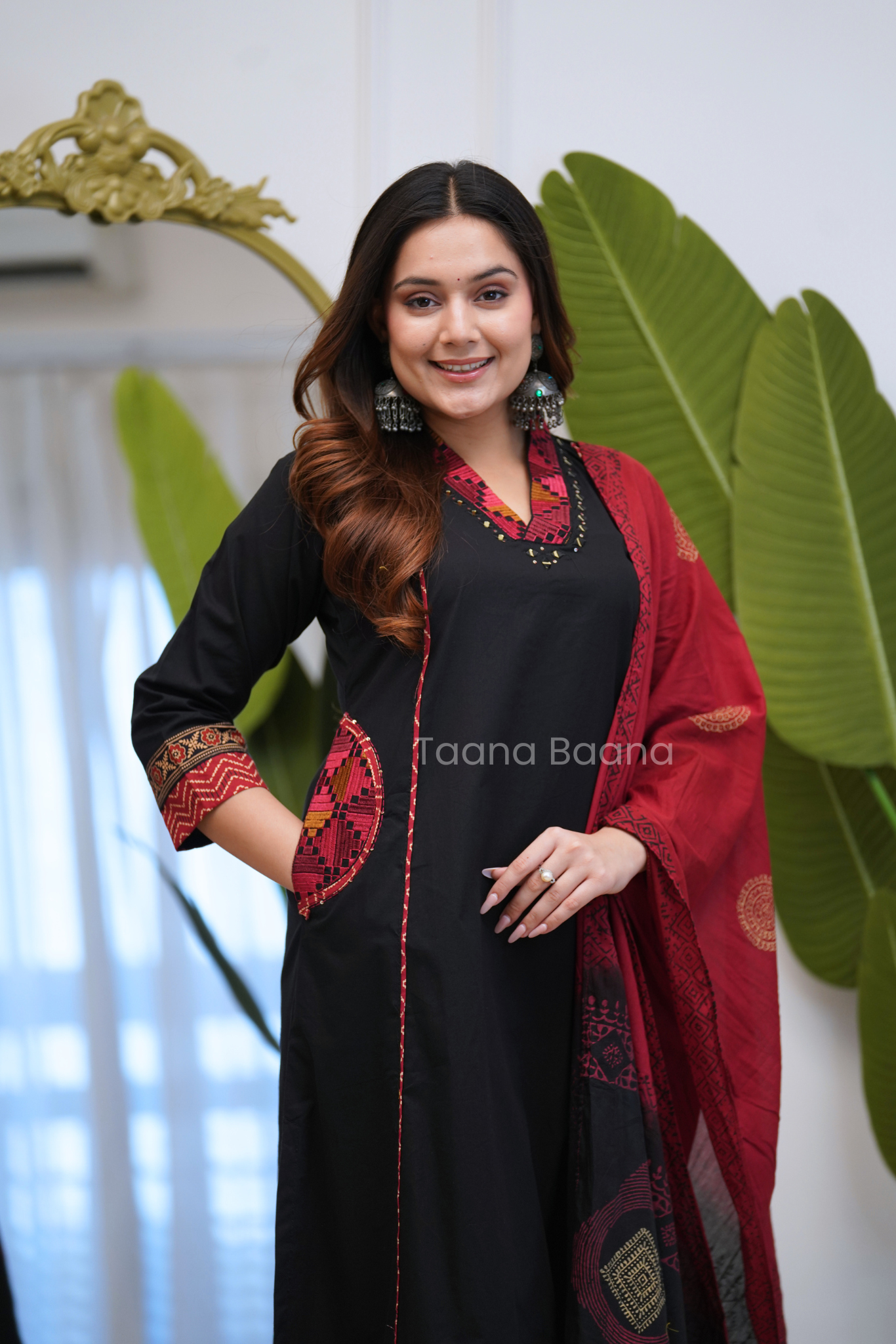 Dupatta Pant Set