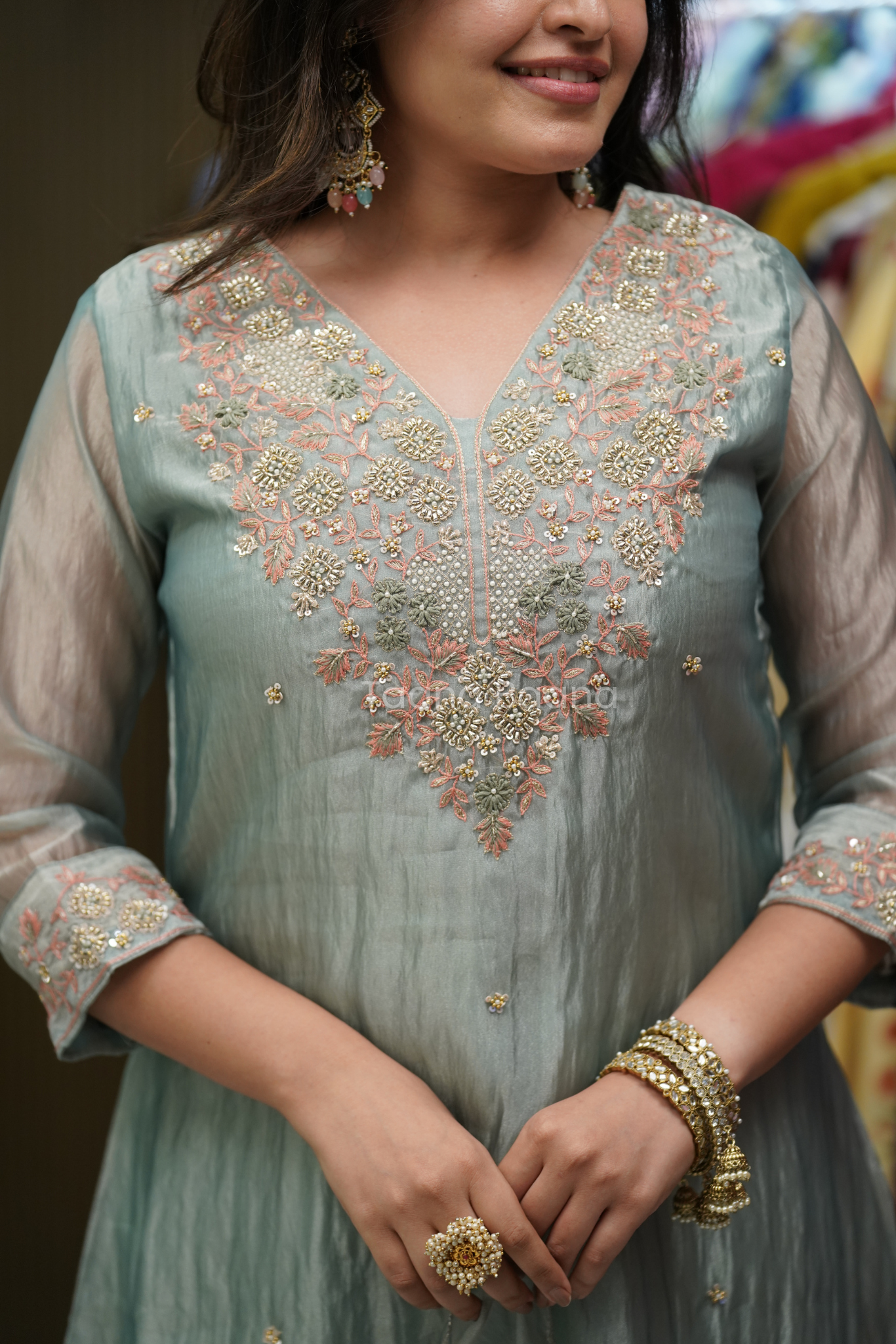 Dupatta Pant Set