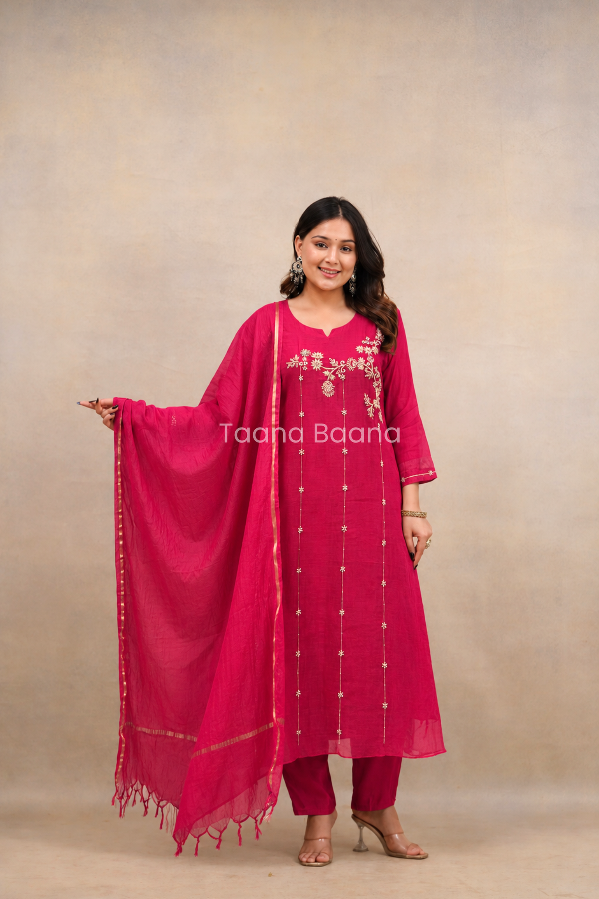 Dupatta Pant Set
