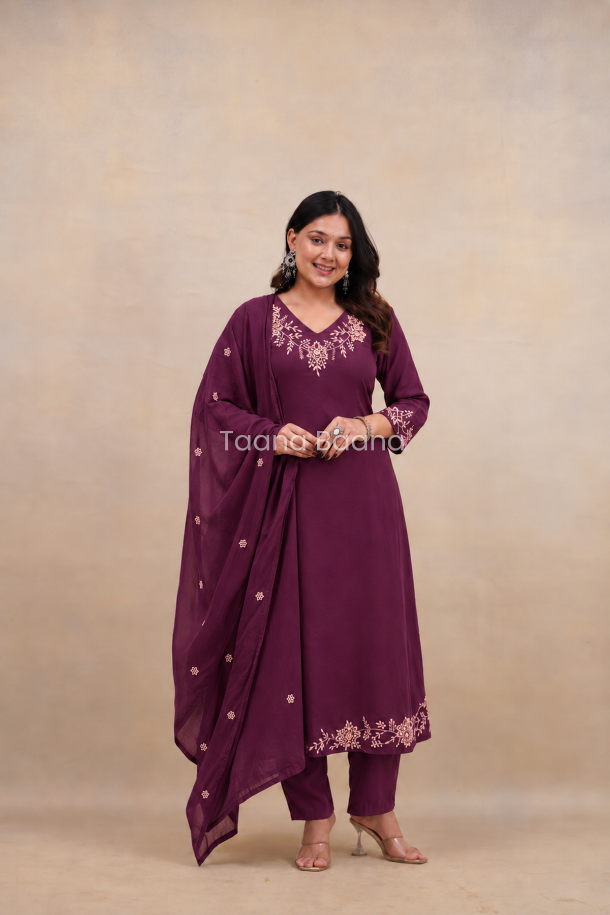 Dupatta Pant Set