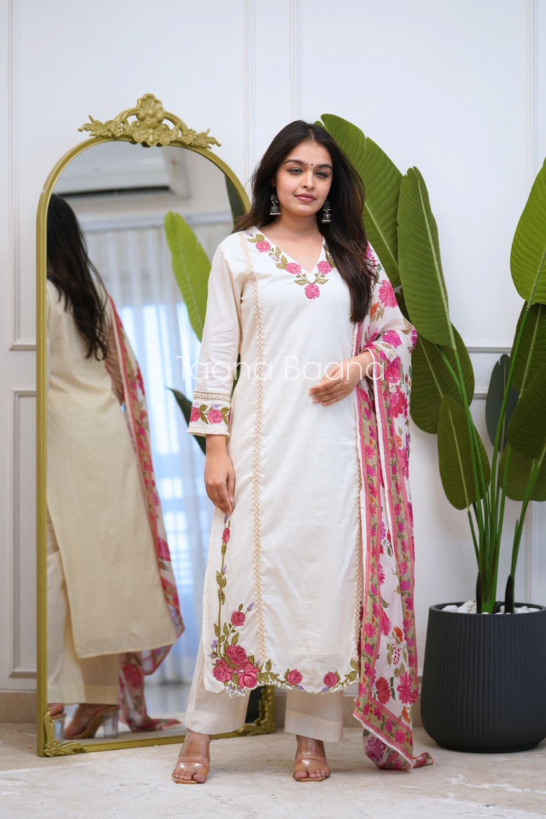 Dupatta Pant Set