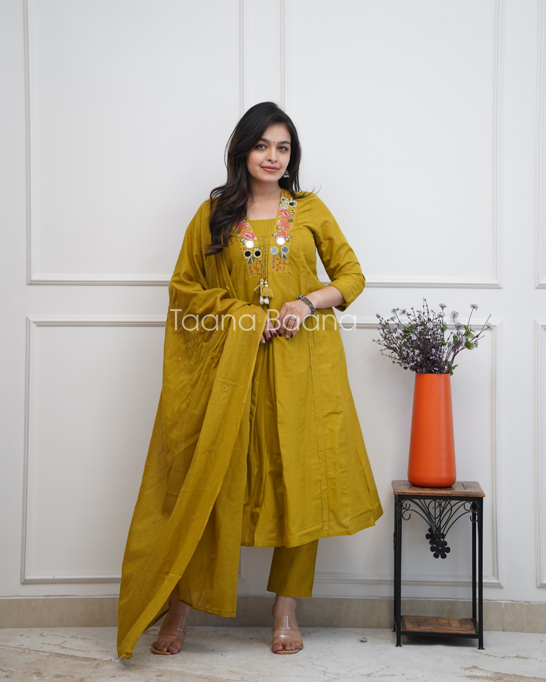 Dupatta Pant Set