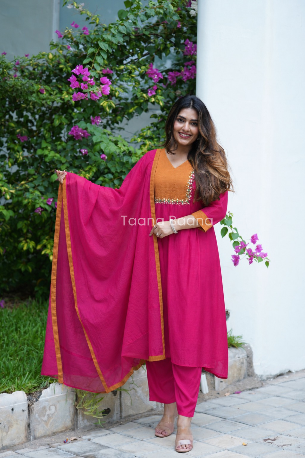 Dupatta Pant Set