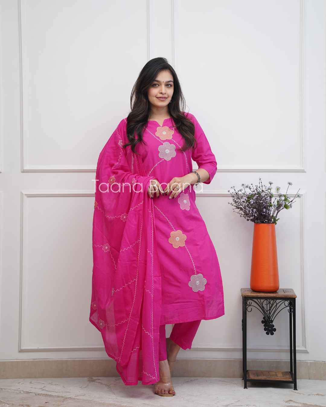Dupatta Pant Set