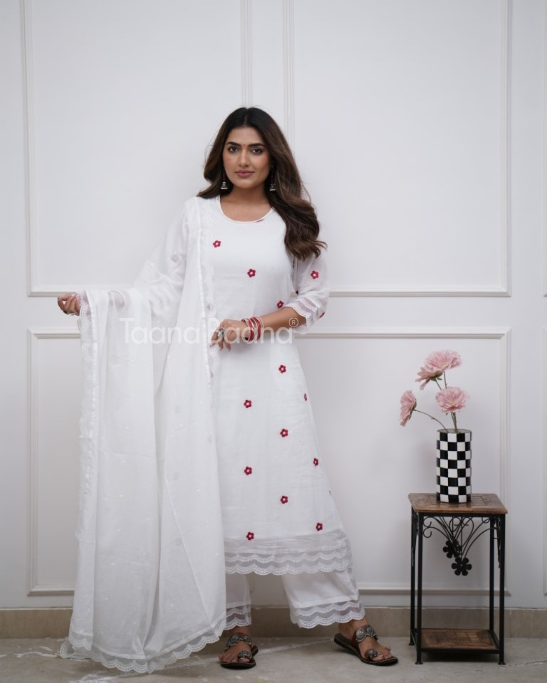 Dupatta Pants Set