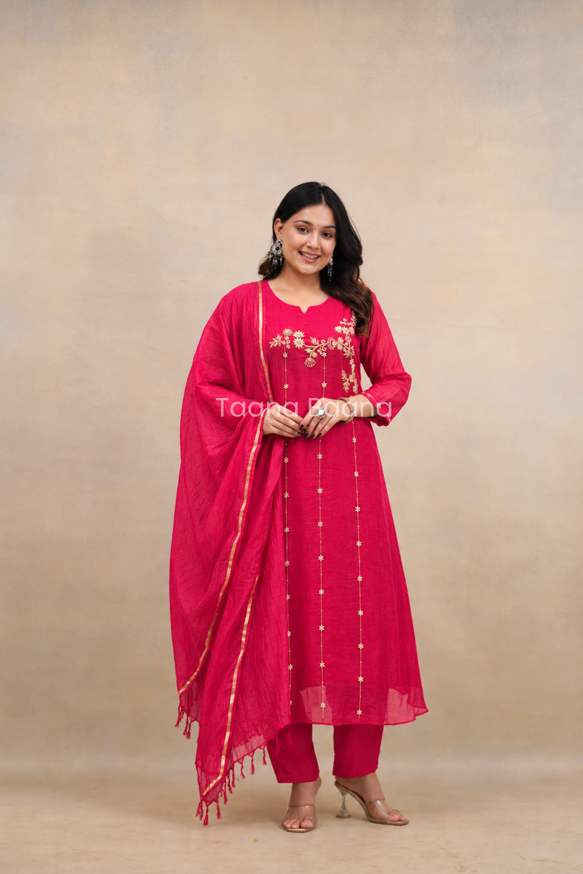 Dupatta Pant Set