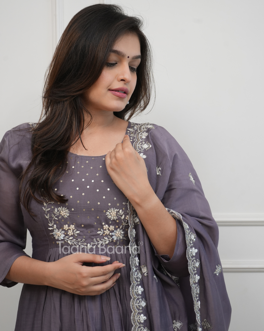 Dupatta Pant Set