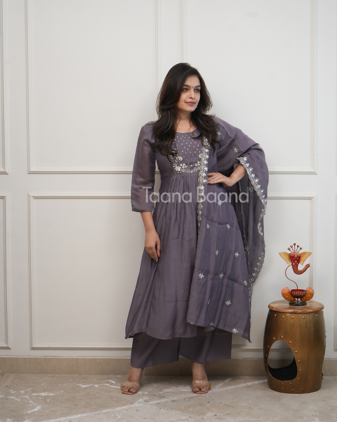 Dupatta Pant Set