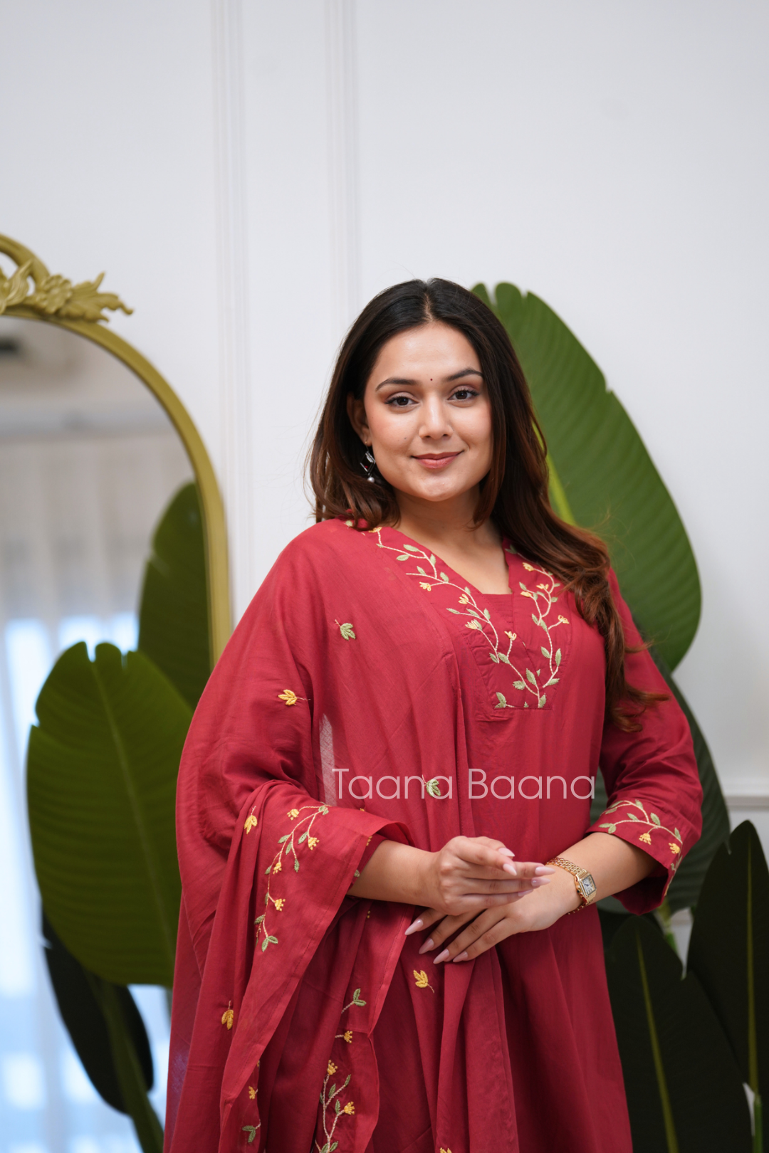 Dupatta Pant Set