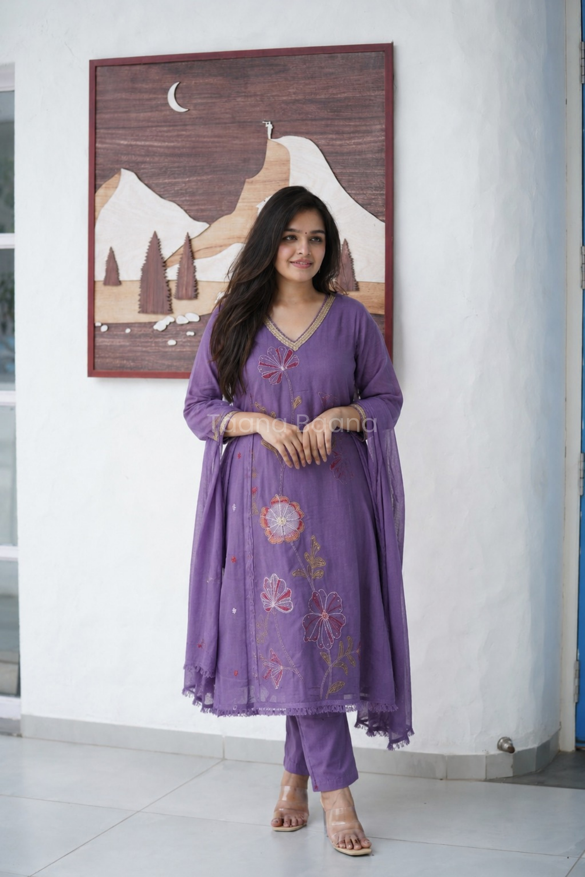 Dupatta Pant Set
