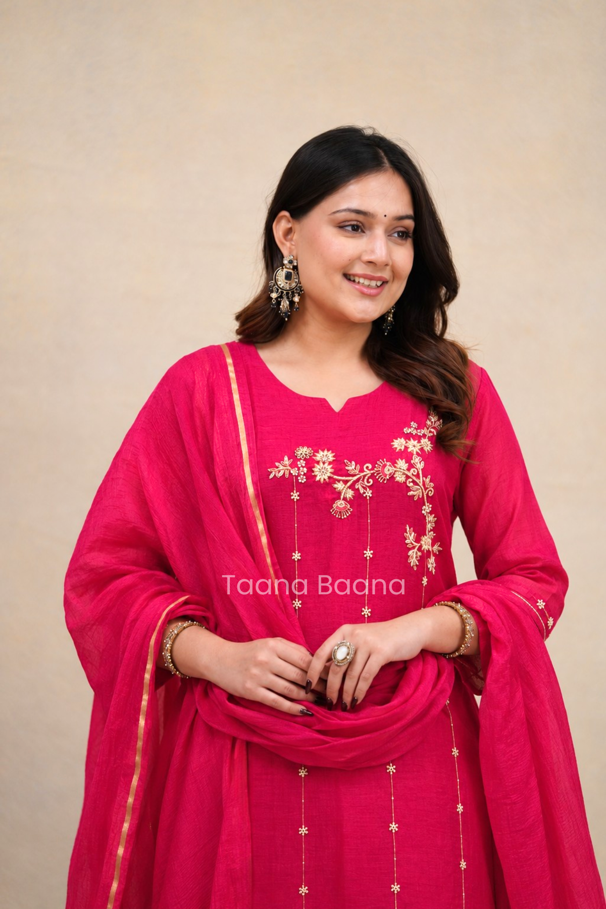 Dupatta Pant Set