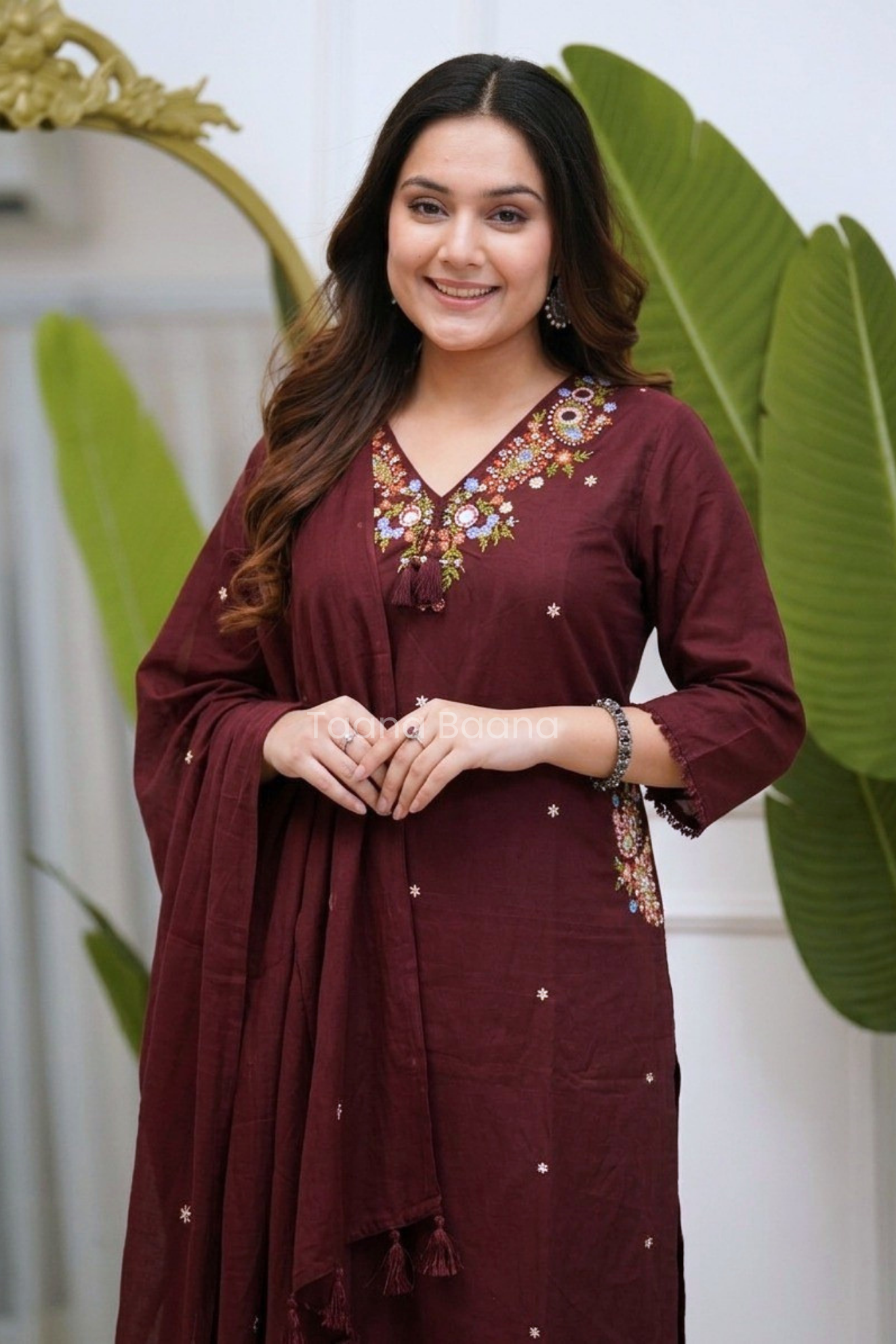 Dupatta Pant Set
