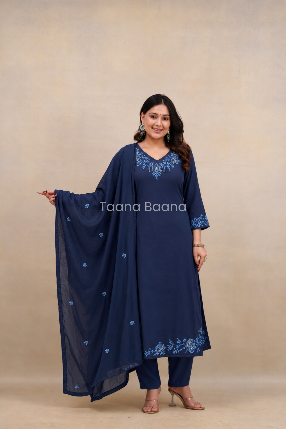 Dupatta Pant Set