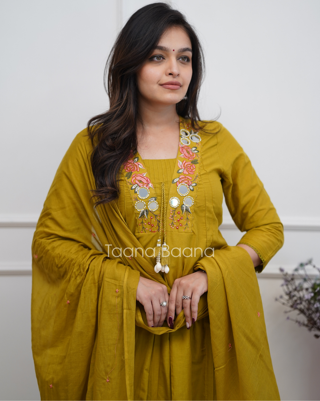 Dupatta Pant Set