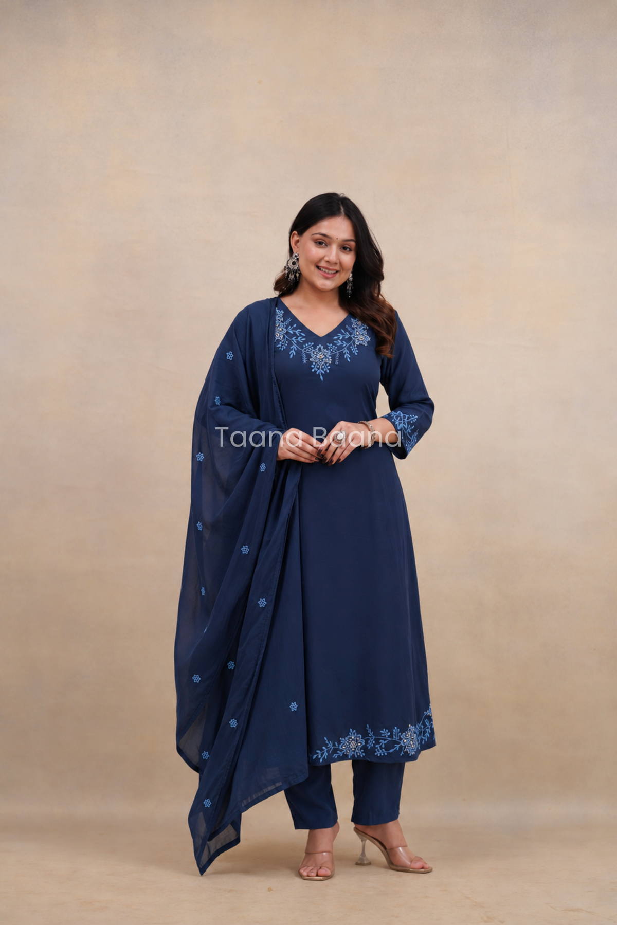 Dupatta Pant Set