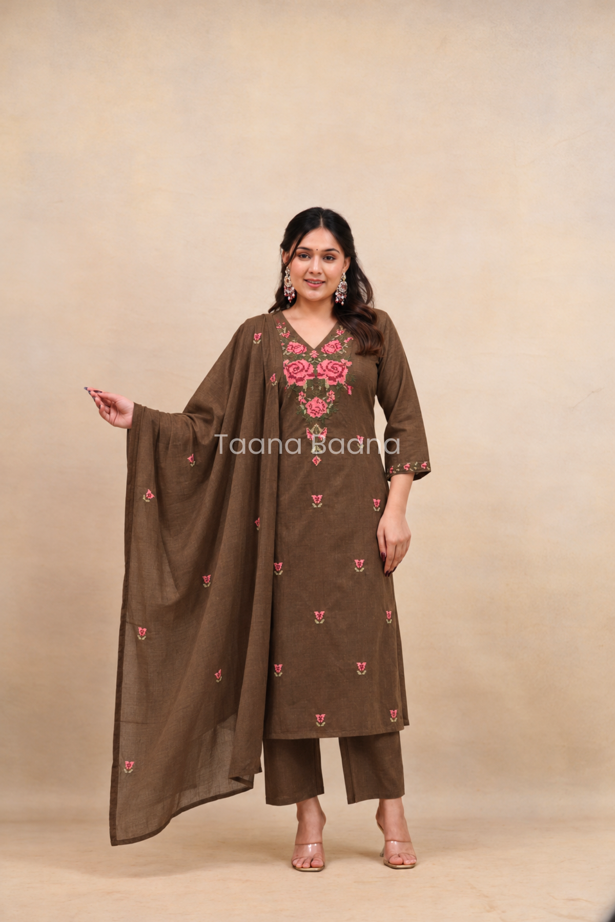 Dupatta Pant Set
