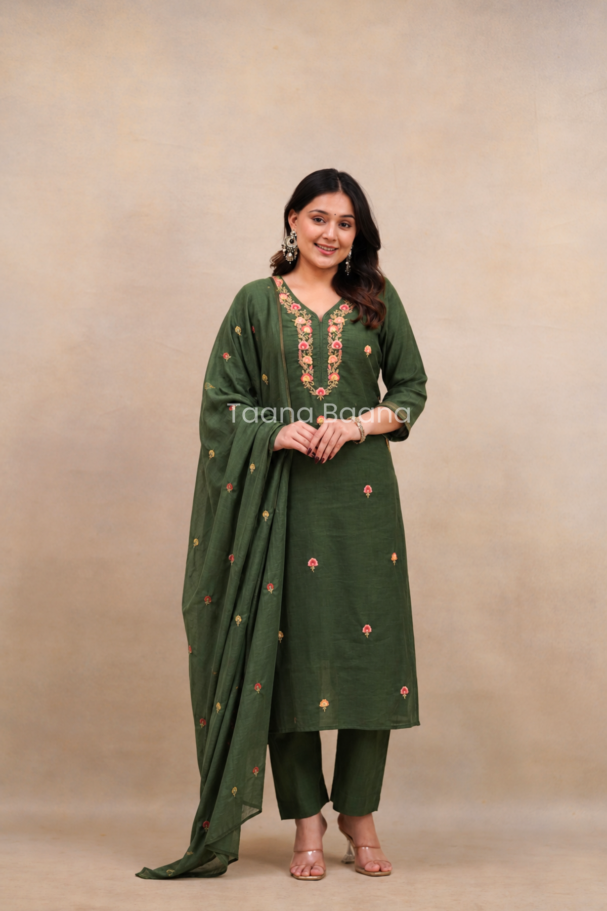 Dupatta Pant Set