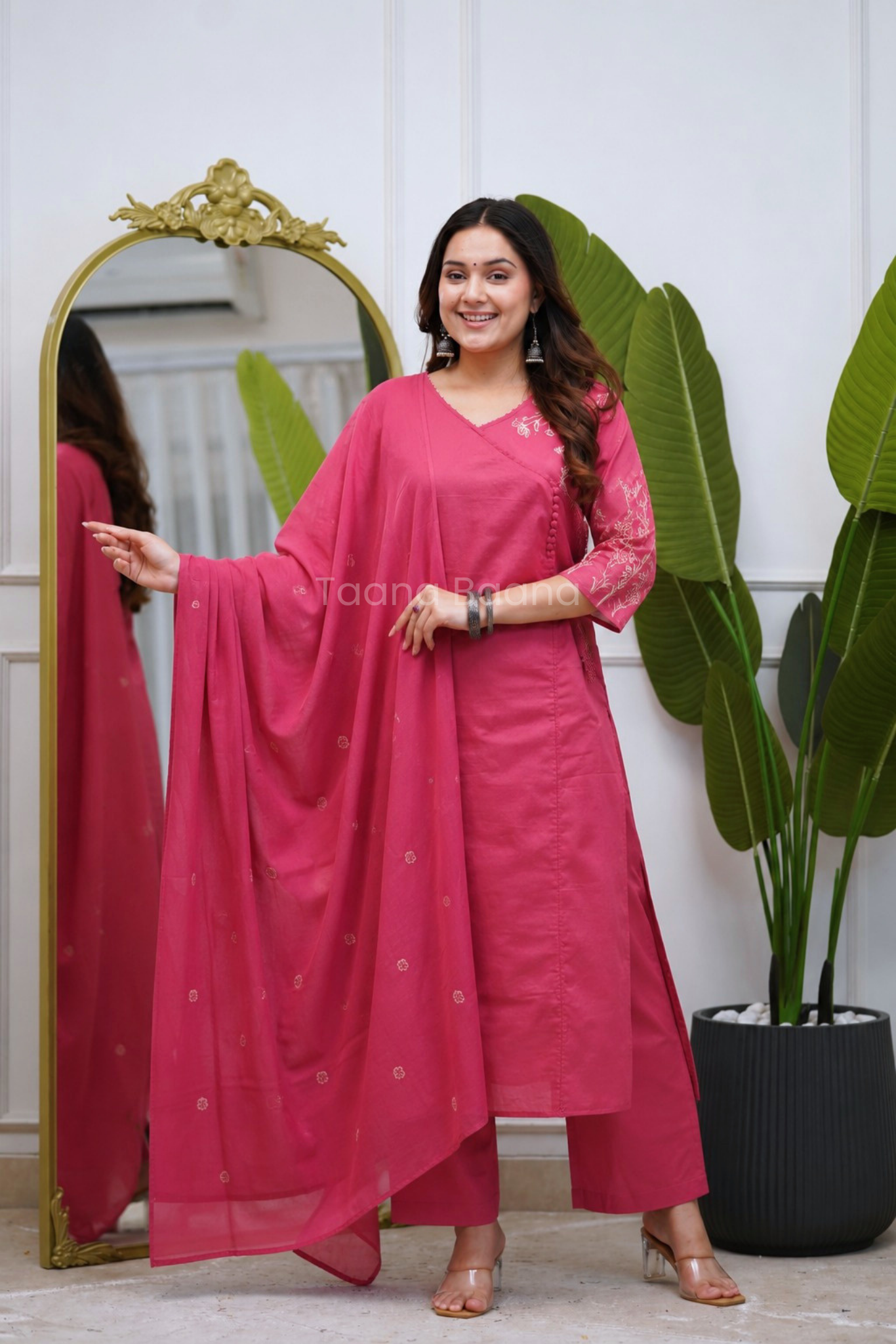 Dupatta Pant Set