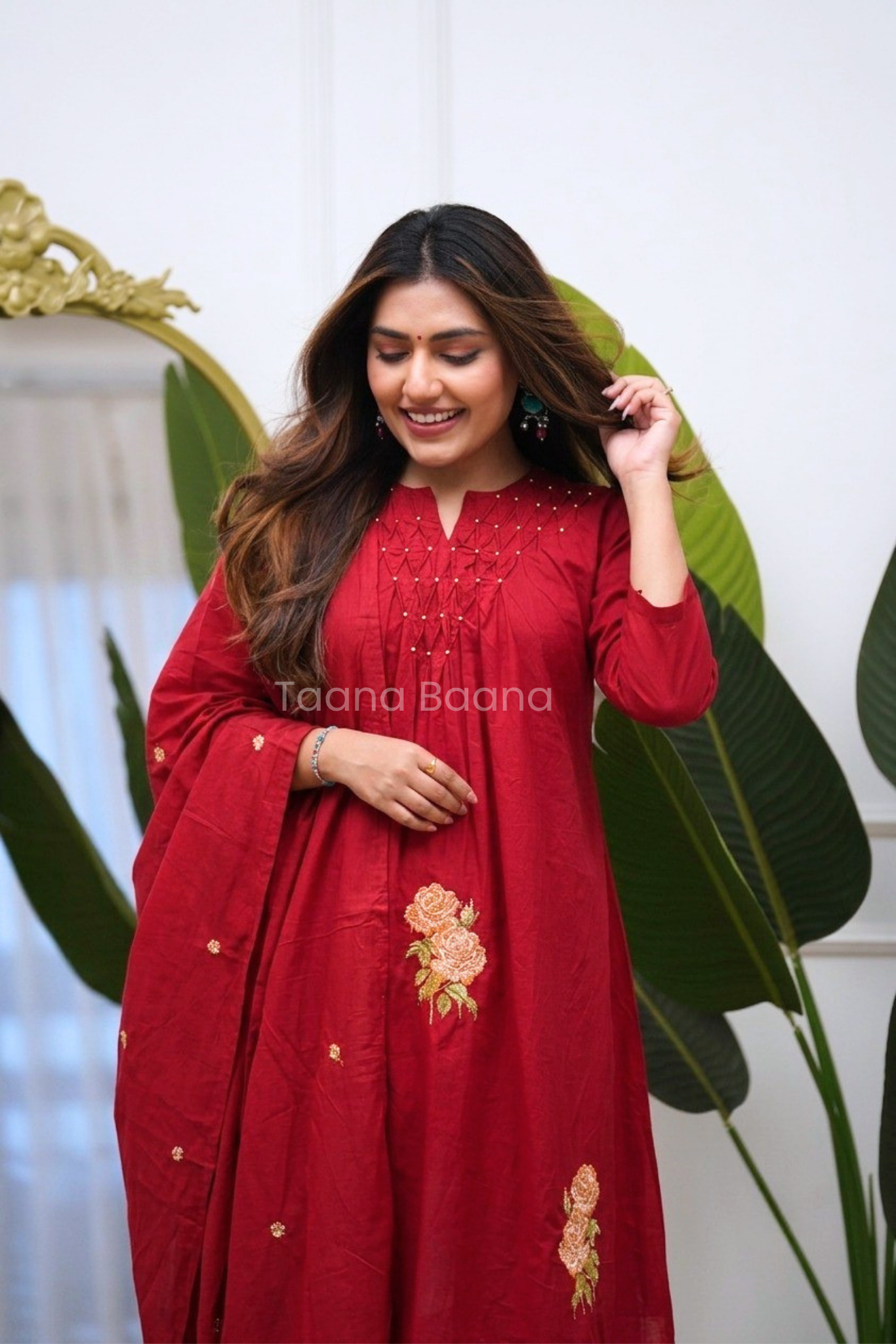 Dupatta Pant Set