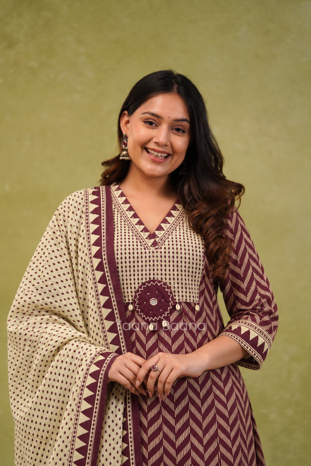 Dupatta Pant Set