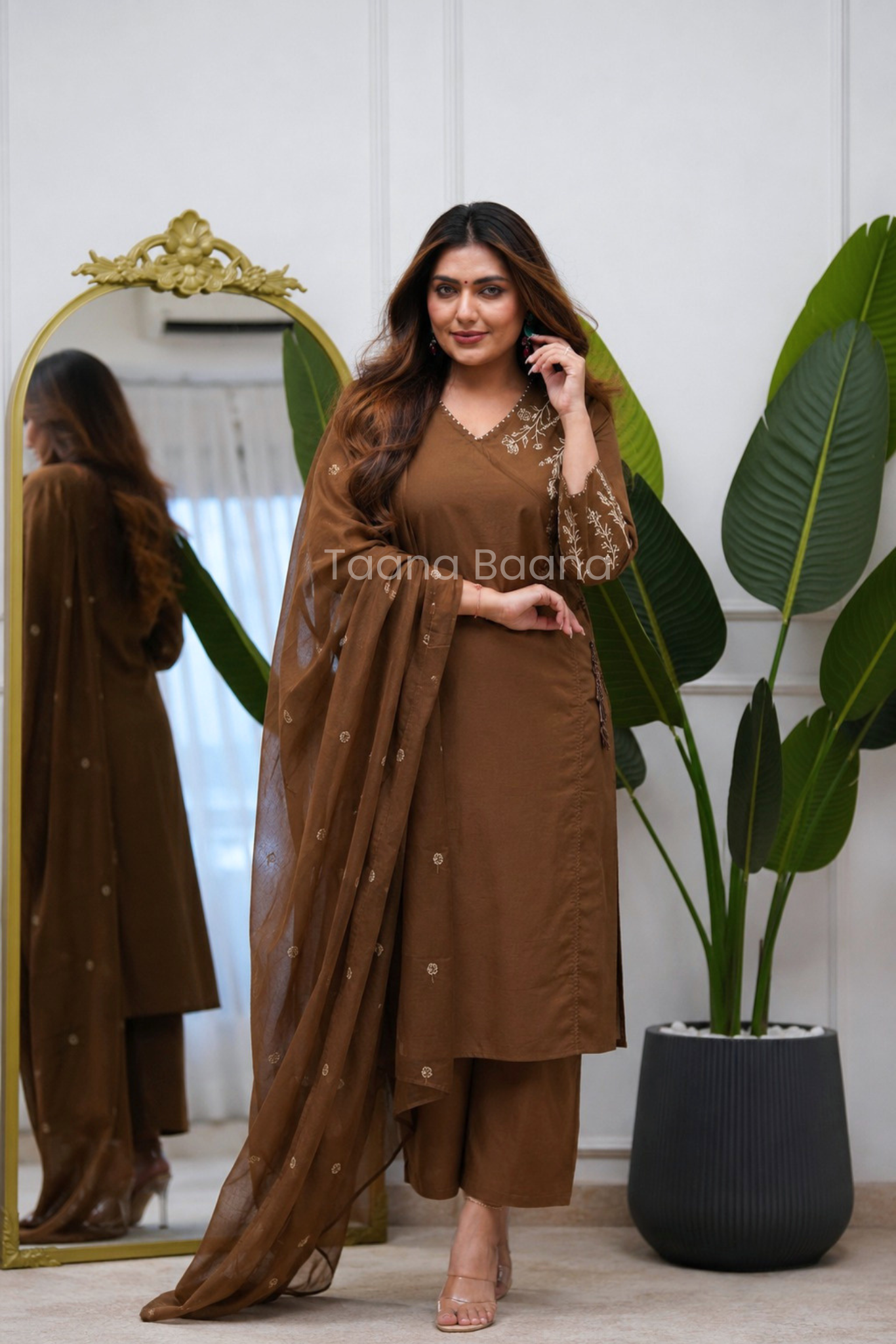 Dupatta Pant Set