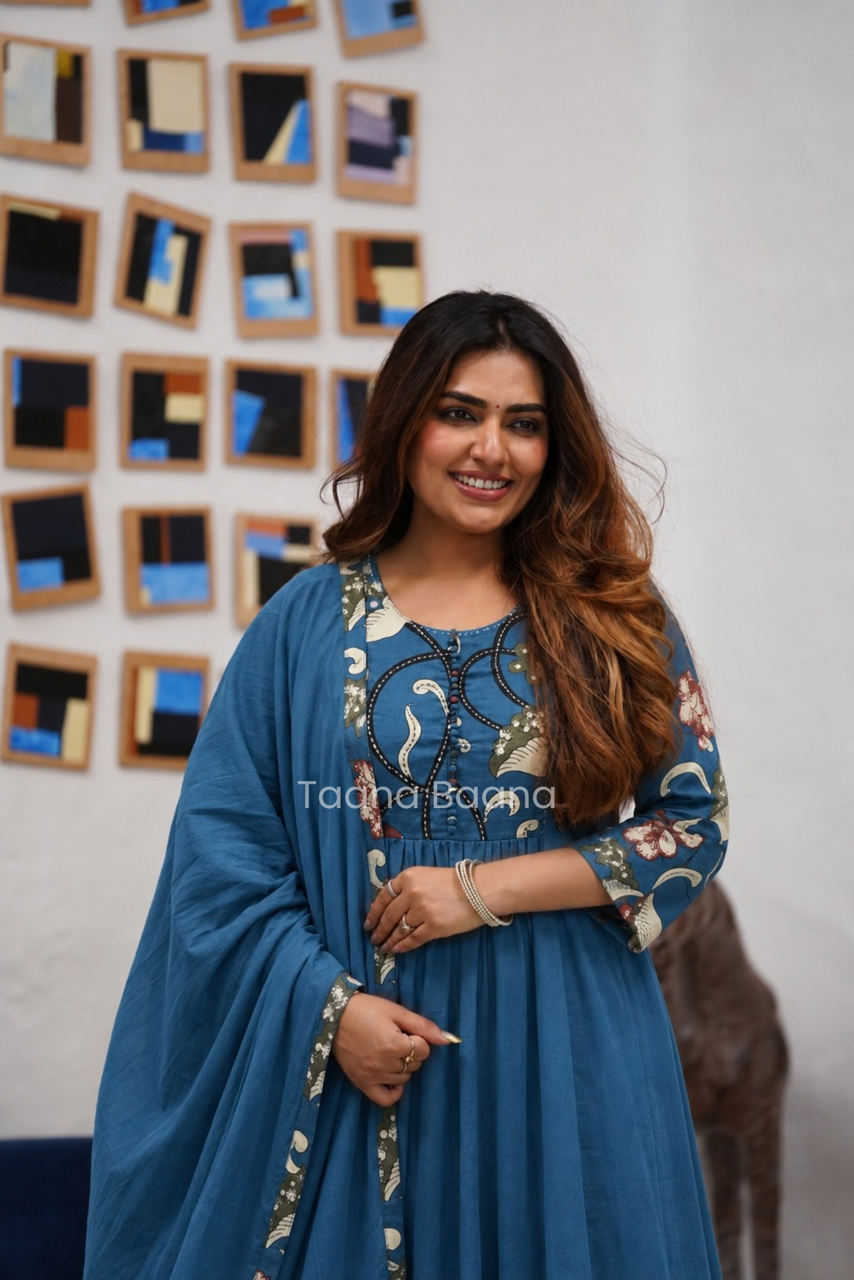 Dupatta Plazo Set