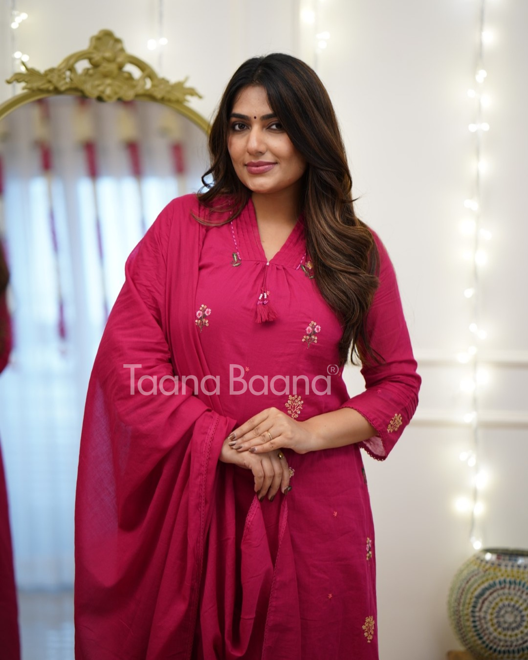 Dupatta Pant Set