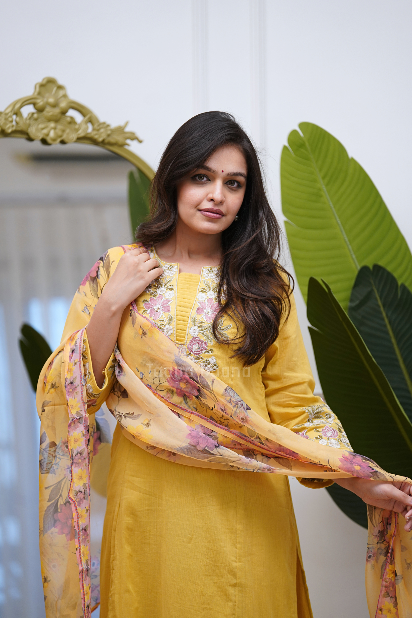 Dupatta Pant Set